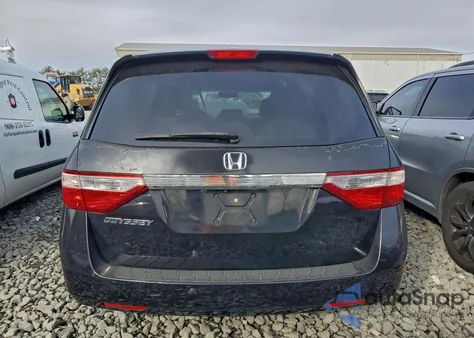 2012 Honda Odyssey Exl from USA, damaged, VIN 5FNRL5H62CB029865